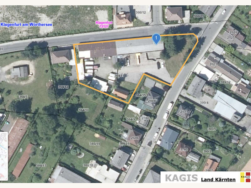 Grundstück in Klagenfurt - Bild 2 Grundstück in Klagenfurt - Bild 2