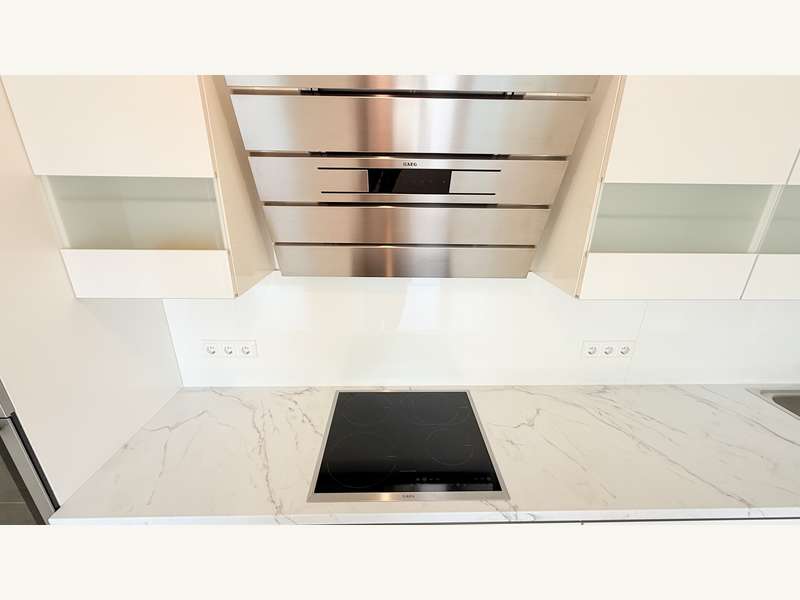 Moderne Ausstattung der Küche