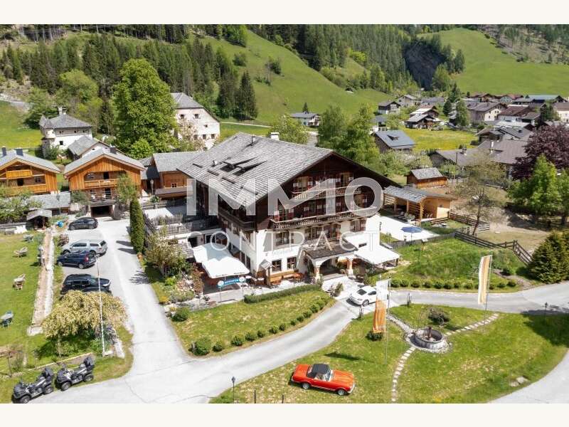 Gastronomie mit Wohnung Großkirchheim: Hotel-Ensemble mit Luxus-Chalets Hotel-Ensemble mit Luxus-Chalets