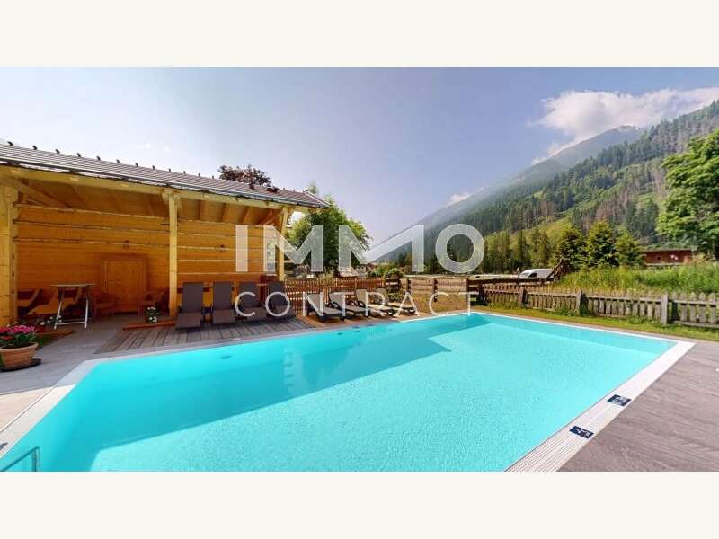 Gastronomie mit Wohnung Großkirchheim: Hotel-Ensemble mit Luxus-Chalets Hotel-Ensemble mit Luxus-Chalets