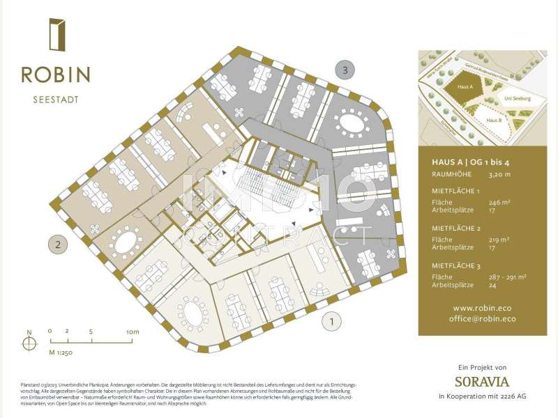 Büro Wien: ROBIN A 3er Teilung OGs ROBIN A 3er Teilung OGs