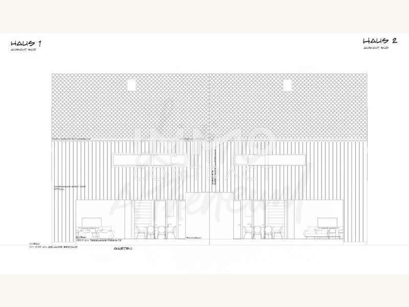Doppelhaushälfte Gumpoldskirchen: Gartenansicht Gartenansicht