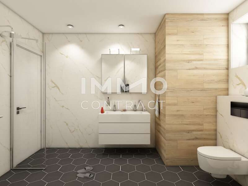 Einfamilienhaus Edelstal: Badezimmer Badezimmer