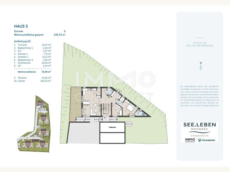 Einfamilienhaus Innerschwand am Mondsee: 2024_Mondsee Verkaufspläne 5 EG 2024_Mondsee Verkaufspläne 5 EG