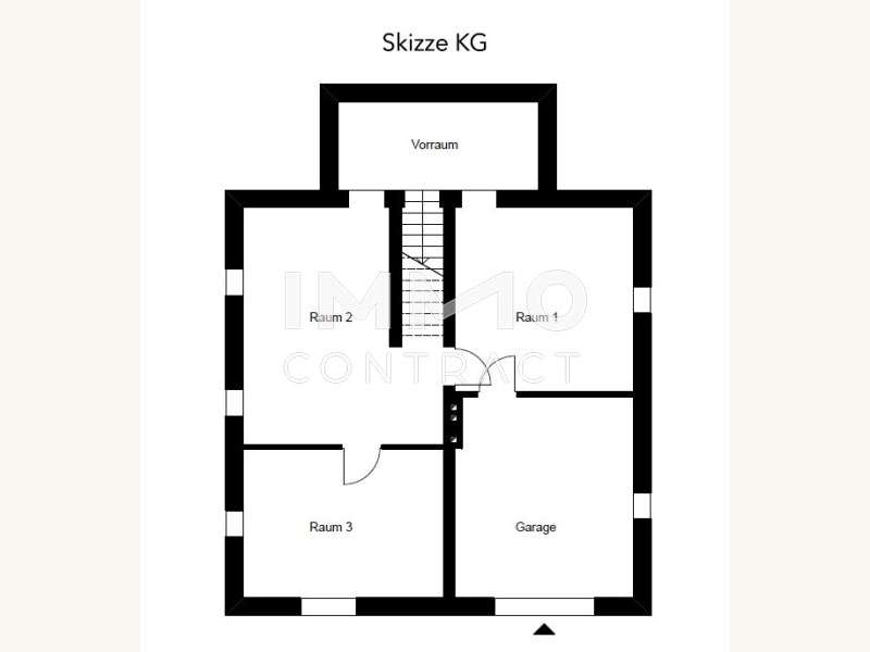 Haus Drosendorf Stadt: Skizze KG Skizze KG