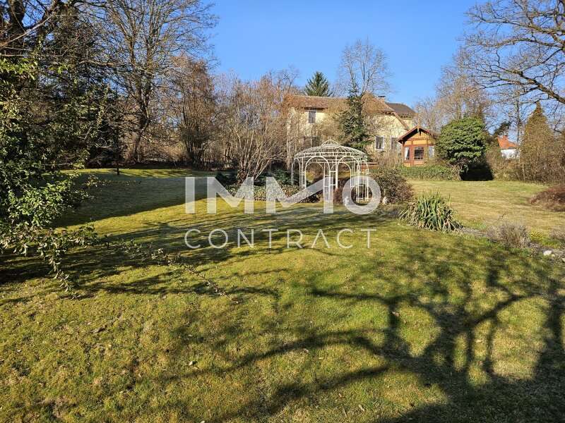 Villa Zwettl-Niederösterreich: Gartenansicht Richtung Westen Gartenansicht Richtung Westen