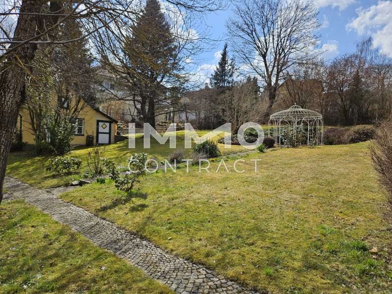 Villa Zwettl-Niederösterreich: Gartenansicht Richtung Süden Gartenansicht Richtung Süden