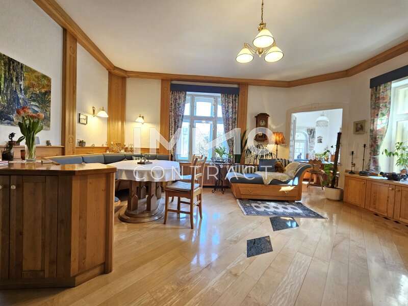 Villa Zwettl-Niederösterreich: Haupthaus EG Wohnküche Haupthaus EG Wohnküche