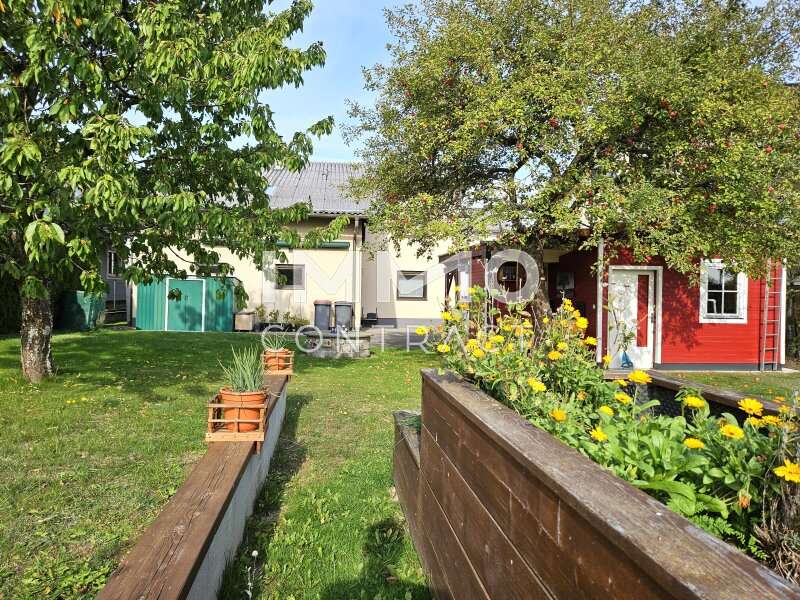 Haus Eggern: Gartenblick zum Haus Gartenblick zum Haus