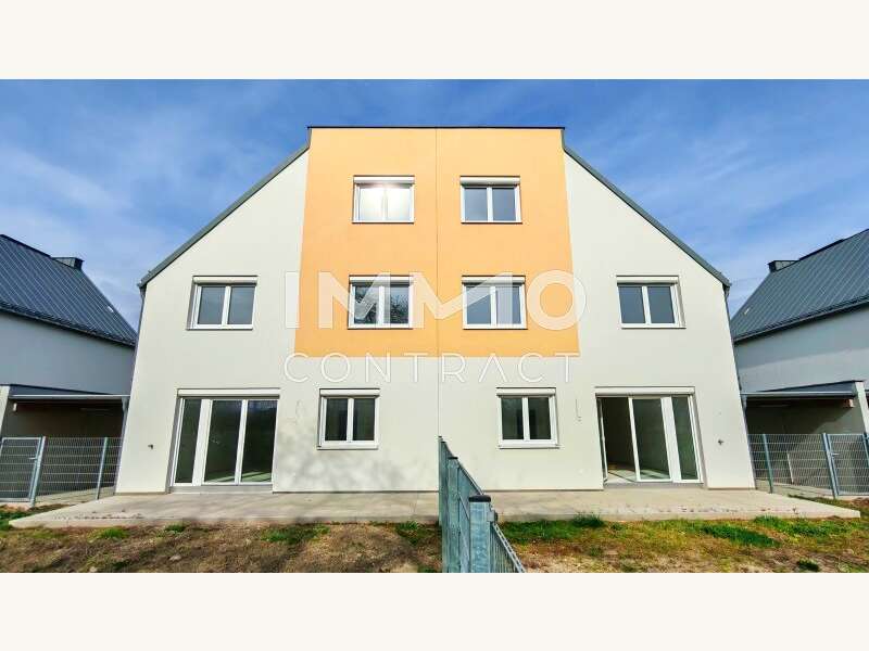 Doppelhaushälfte Ebenfurth: Doppelhaus Gartenseite Doppelhaus Gartenseite