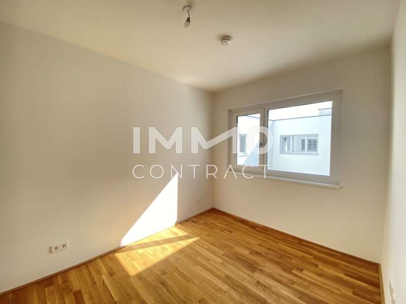 Schlafzimmer in den Innenhof