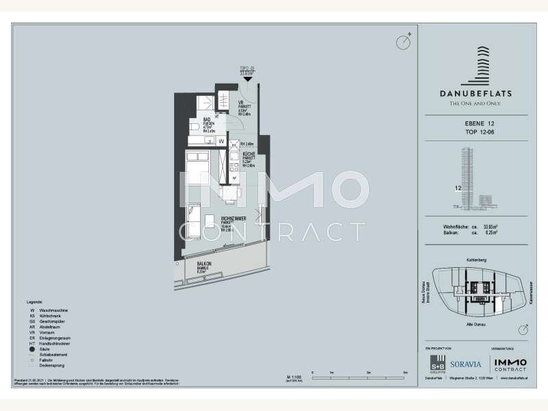 Mietwohnung Wien: 12-06_1_Alte Donau-001 12-06_1_Alte Donau-001