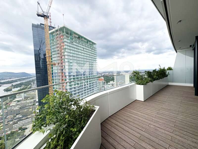 Balkon Richtung Kahlenberg & Alte Donau