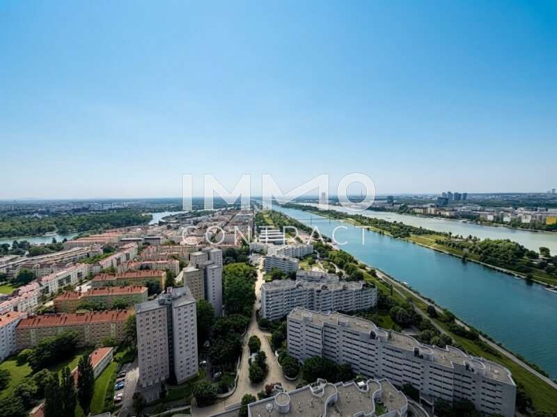Mietwohnung Wien: Ausblick Alte Donau Ausblick Alte Donau