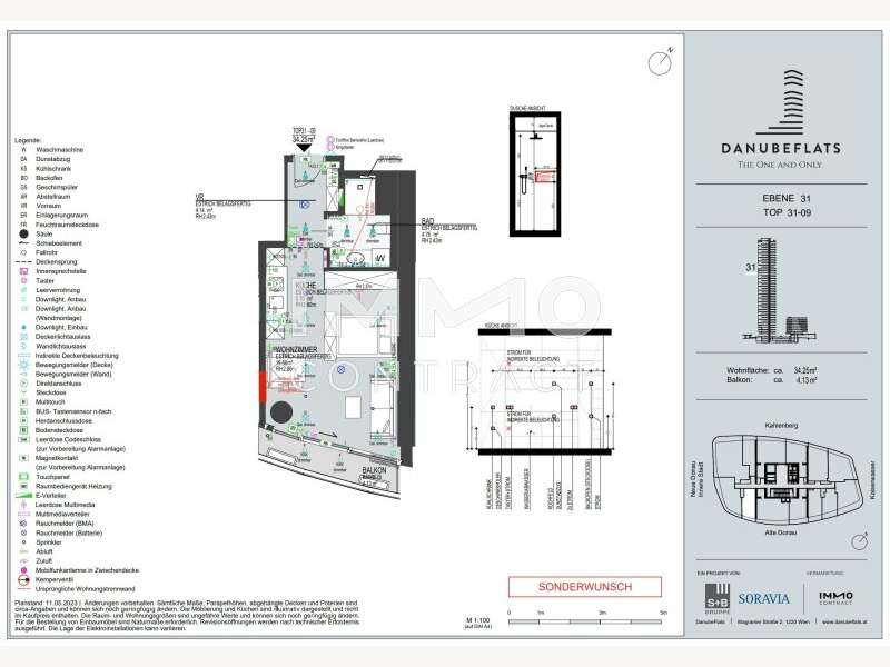Mietwohnung Wien: Wohnungsplan Wohnungsplan