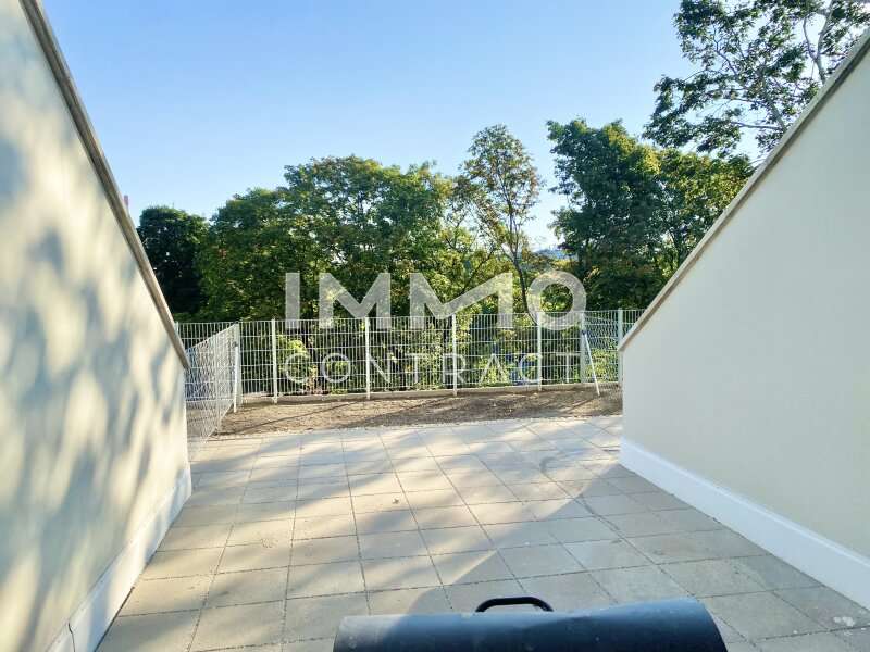 Mietwohnung Wien: Terrasse im Garten Terrasse im Garten