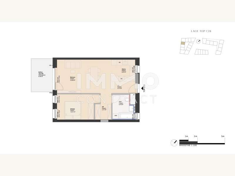 Wohnung Linz: SWIE_Mayrhof_HausC_C28 SWIE_Mayrhof_HausC_C28