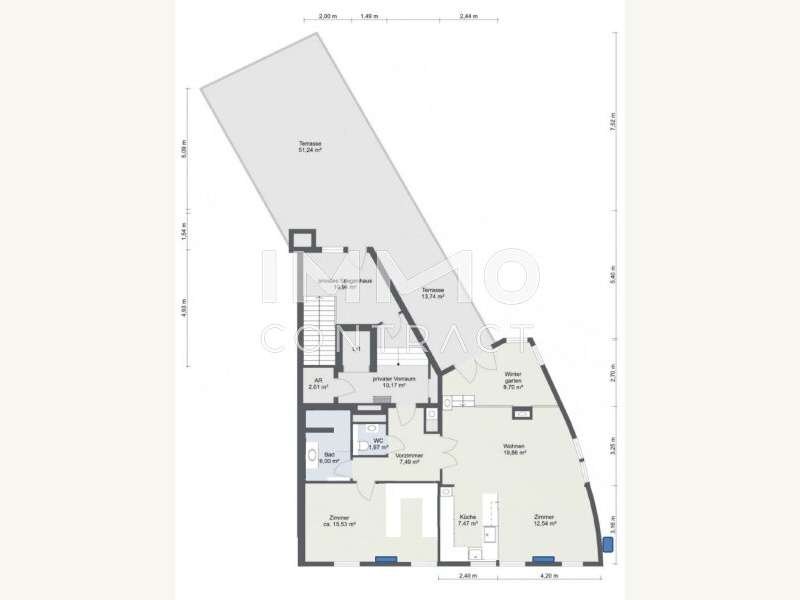 Dachgeschosswohnung in Wien - Bild 15