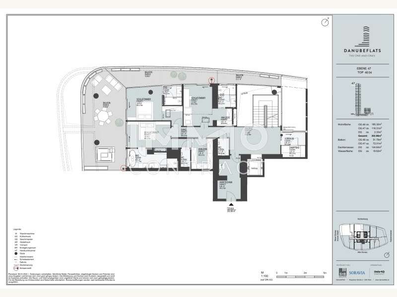 Eigentumswohnung Wien: 46-04 Ebene 47 46-04 Ebene 47