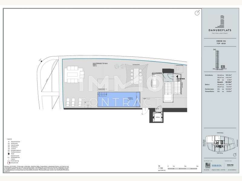 Eigentumswohnung Wien: 46-04 Ebene DG 46-04 Ebene DG