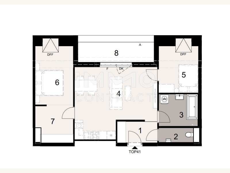 Eigentumswohnung Wien: Plan_Top41 Plan_Top41