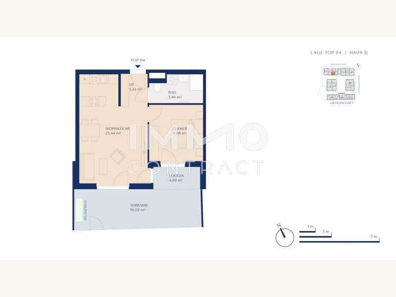 Eigentumswohnung Wien: Wohnungsplan Wohnungsplan