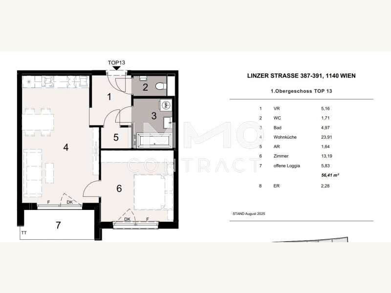Eigentumswohnung Wien: Plan_Top13 Plan_Top13