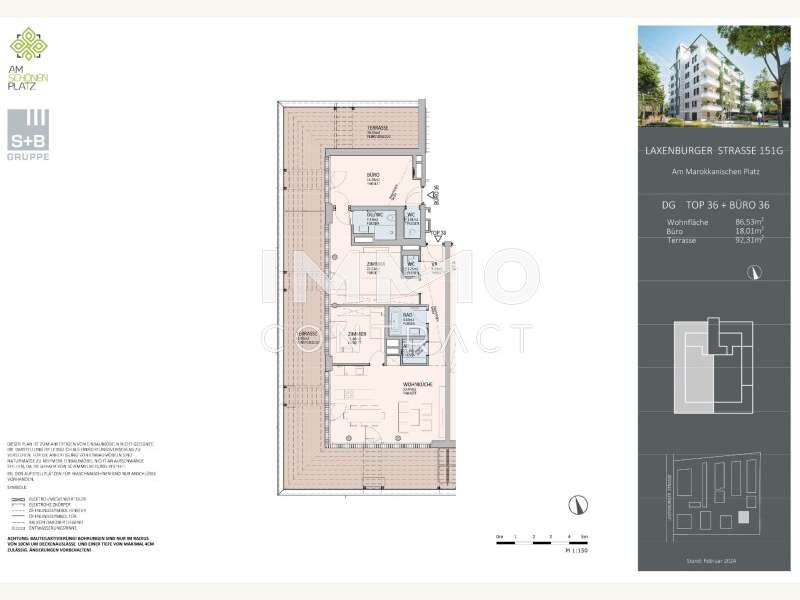 Dachgeschosswohnung in Wien - Bild 26