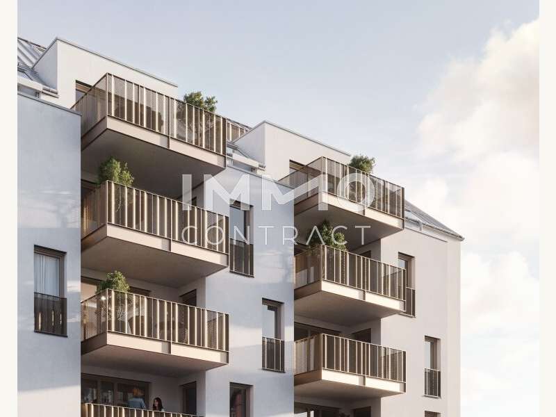 Blick auf den Balkon