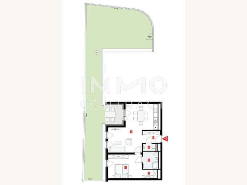 Eigentumswohnung Wien: Grundriss Grundriss