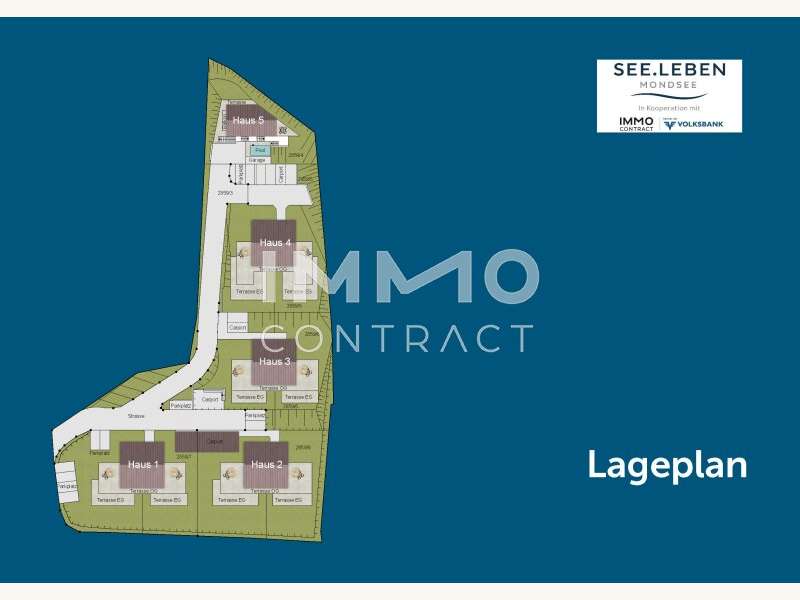 Eigentumswohnung Innerschwand am Mondsee: LAGEPLAN LAGEPLAN