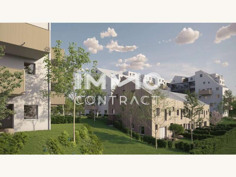 REihenhaus und Innenhof