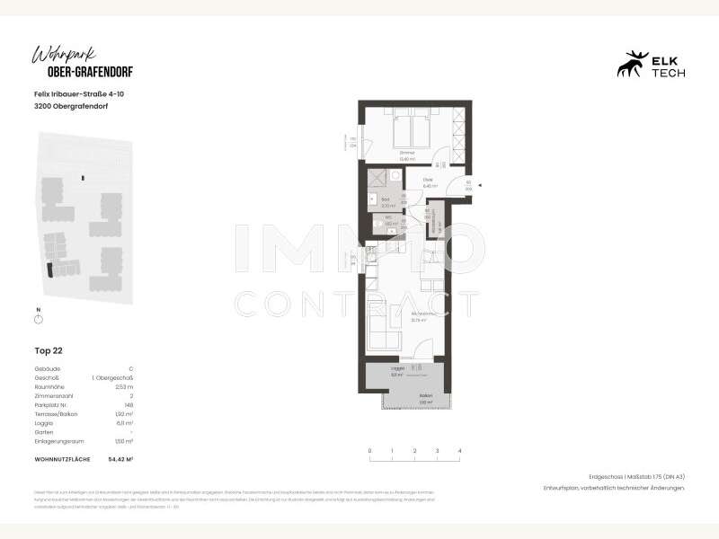 Eigentumswohnung St. Pölten: 07.3.22 TOP 4_22-1 07.3.22 TOP 4_22-1