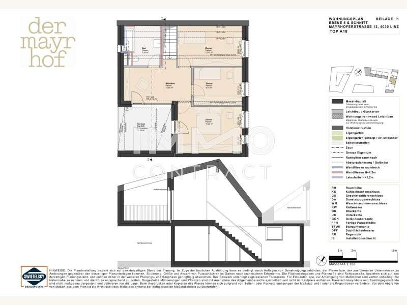 Maisonette Linz: top-a18-verkaufsplan-2 top-a18-verkaufsplan-2