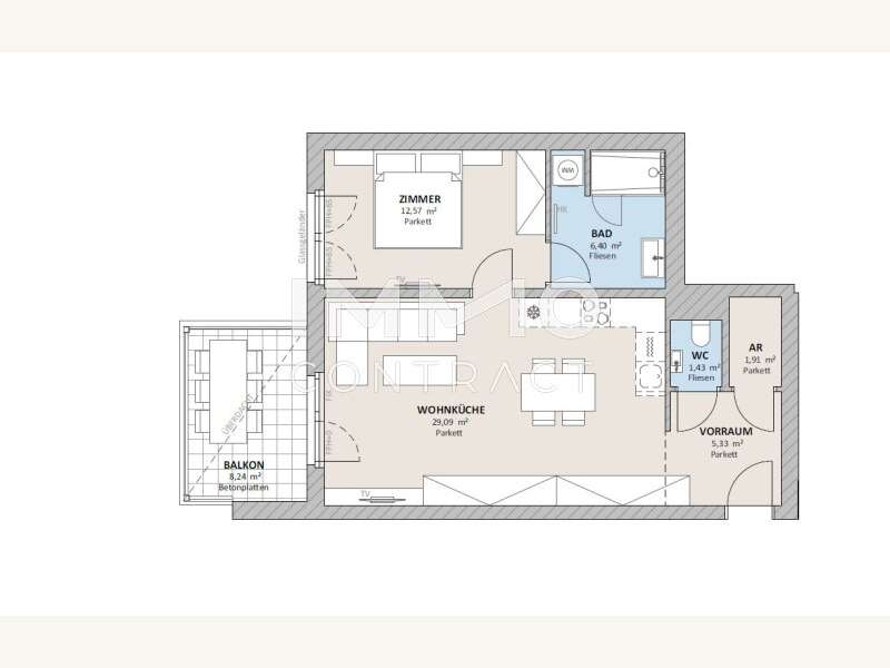 Neulaa Top 8 Grundriss