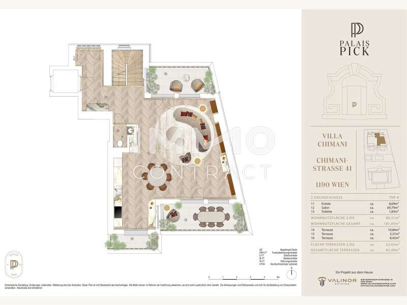 Villa Chimani . T8 . DG 2 . Std2412