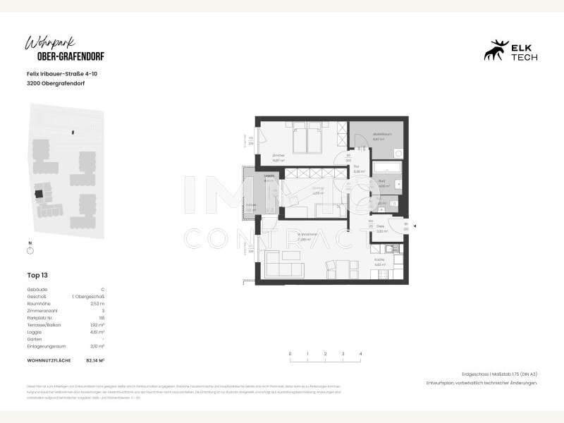 Eigentumswohnung Ober-Grafendorf: 07.3.13 TOP 4_13-1 07.3.13 TOP 4_13-1