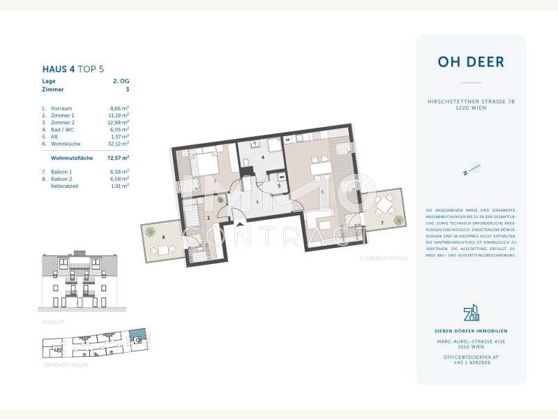 Eigentumswohnung Wien: Oh Deer_Verkaufspläne-4.5 Oh Deer_Verkaufspläne-4.5