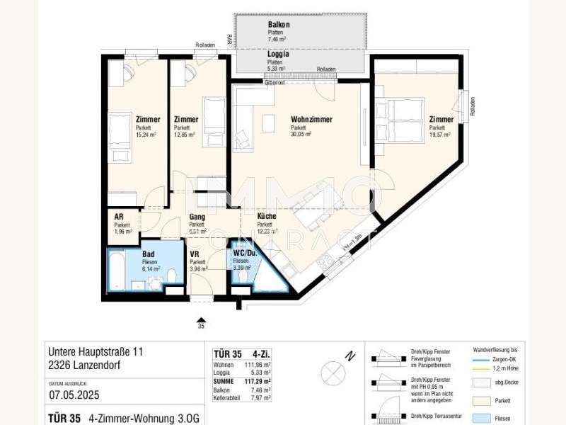 Dachgeschosswohnung Lanzendorf: Top35 Top35