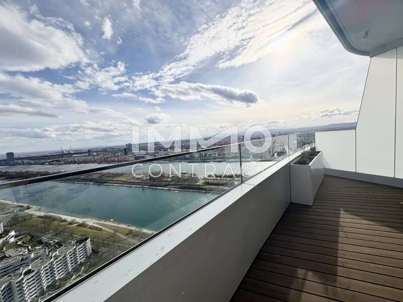 Eigentumswohnung Wien: Balkon Richtung Alte Donau, Neue Donau Balkon Richtung Alte Donau, Neue Donau