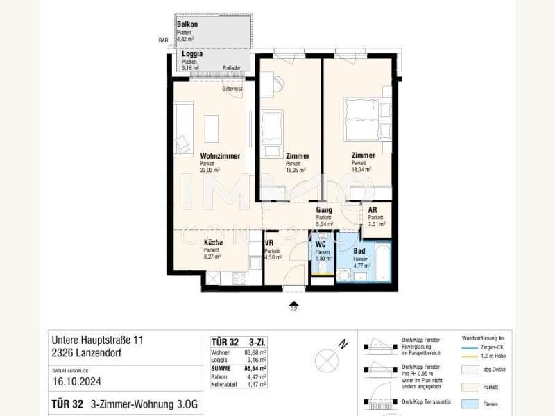 Dachgeschosswohnung Lanzendorf: Top32 Top32