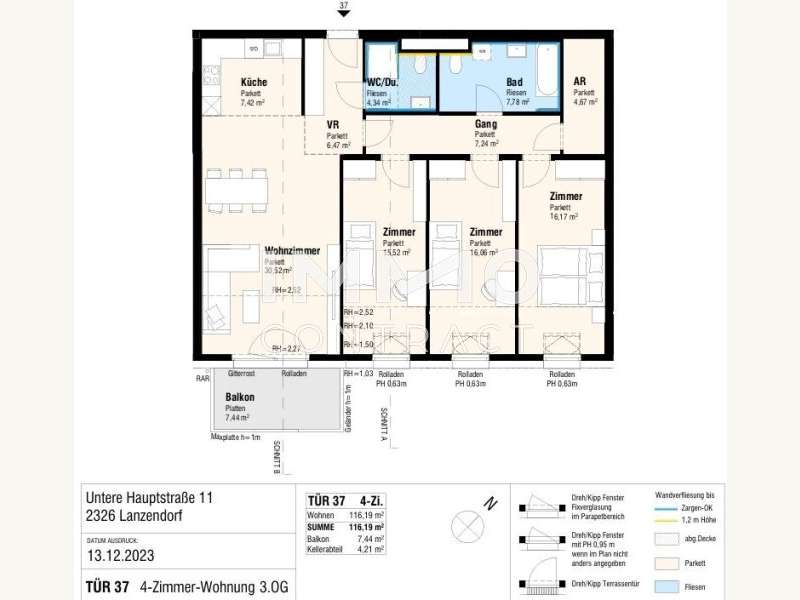 Dachgeschosswohnung Lanzendorf: Top37 Top37