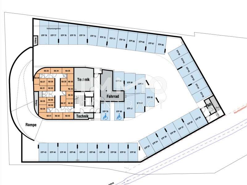 Eigentumswohnung Lanzendorf: Garage - 2 UG Garage - 2 UG