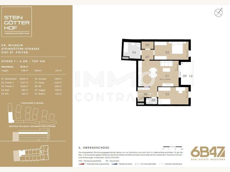 Eigentumswohnung St. Pölten: 160 160