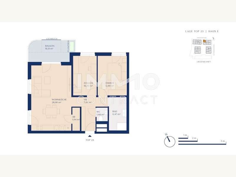 Eigentumswohnung Wien: SWIE_GAT_HausE_Top23 SWIE_GAT_HausE_Top23