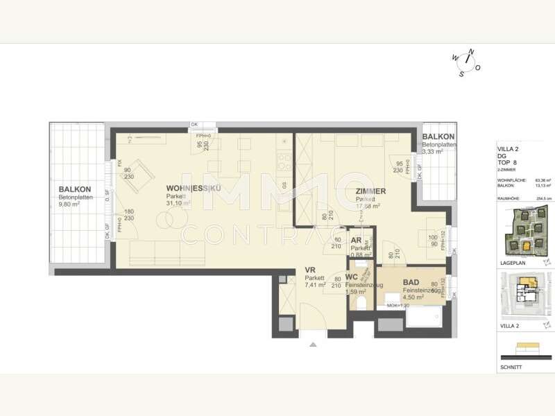 Dachgeschosswohnung in Krems an der Donau - Bild 2