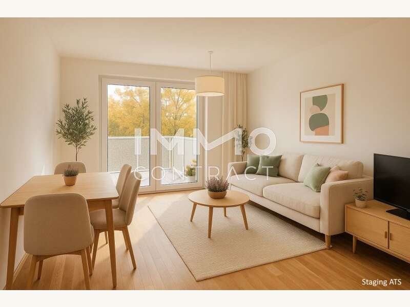Wohnzimmer  4 Zimmer Staging ATS