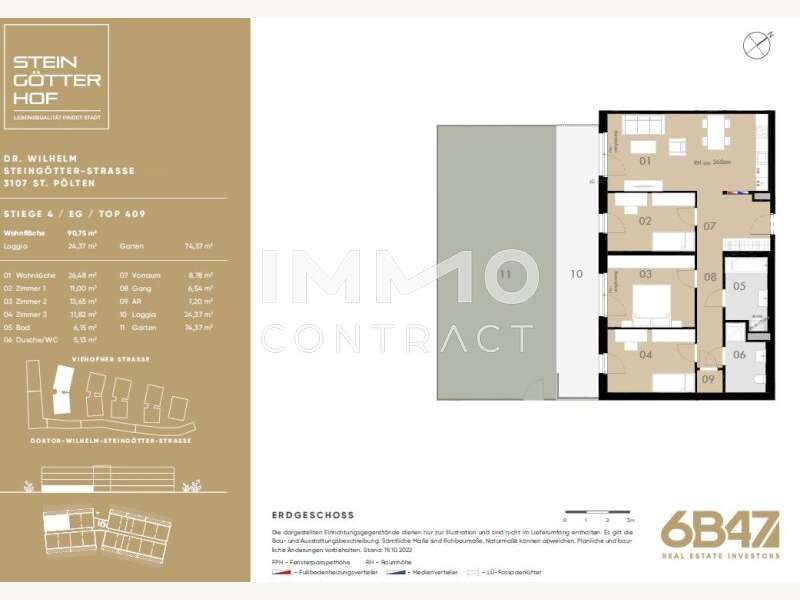 Wohnung St. Pölten: 409 409