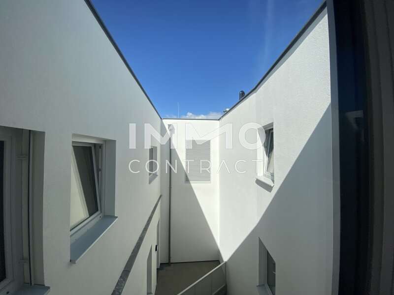 Ausblick Schlafzimmer Innenhof