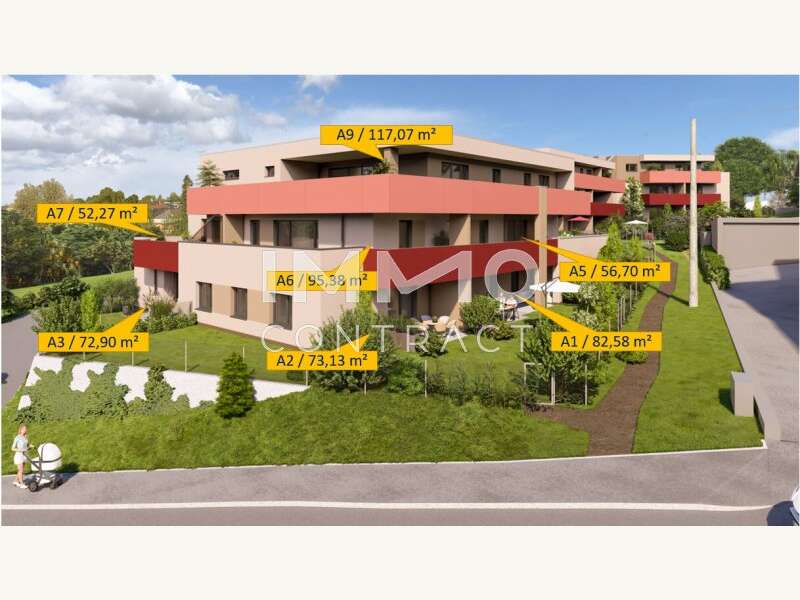 Dachgeschosswohnung Peuerbach: HausA_Vis2 HausA_Vis2